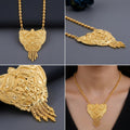 Traditional Gold plated Ki Mala Design With Moti Chen Ladi Long Mangalsutra
